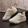 Luxury Designers Business Wedding Dress Party Shoes Spring Fashion Casual Sport Walking Sneakers Round Toe Thick Bottom Driving Leisure Loafers Y99
