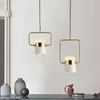 Pendant Lamps Nordic Modern Design Golden Black And White Led Light Bucket Lamp Lighting For Living Room Bedroom Kitchen Dining Bar