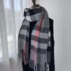 2022 wollen sjaals winter luxe cashmere sjaal mannen vrouwen ontwerper klassieke letter patroon sjaal sjaals nieuwe geschenkmode met doos
