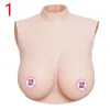 Seins en silicone forment de faux seins énormes artificiels pour la mastectomie crosscommode travesti Sissy Drag Queen Cosplay Chest3904299