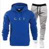 Diseñador para hombre Traje deportivo para hombre Conjunto activo Chándales Sudaderas con capucha Sudadera Y Pantalones Otoño Invierno Deporte Trajes de pista 2 piezas para correr se3122