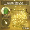 LED Fairy Light USB -plug in kersttiesverlichting Koperdraad Garland Wedding Party Decoratie Lichten