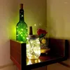 ストリング2m LEDガーランド銅線コルカーストリンググラスクラフトボトルのための妖精ライトは、バッテリー付きクリスマスウェディングデコレーション
