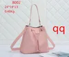 2022 Echte lederen neonoe bucket Bag zomer zwembad damesontwerper trekkoord schouderhandtas crossbody handgreep zakken met koppelingsportemortels portemonnee