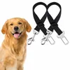 Dog Collars Car Belt Seat Accessories Adjustable Harness Lead Leash Small Medium Travel Clip Puppy Collar Pet