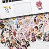 50 pcs Anime Sexy Girl graffiti Autocollants pour DIY Bagages Ordinateur Portable Planche À Roulettes Moto Vélo Autocollants