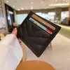 2022 Card Holder designer wallet caviar woman mini wallets purse color genuine leather Pebble texture luxury Black purses