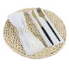 Table Napkin Serving Table Cloth Napkins Cotton Fabric Serviette Home Kitchen Tea Towels White Black for Wedding Easter Ramadan Decoration 220930