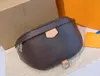 2022 najnowszy Stlye Famous Bumbag Cross Body modna torba na ramię brązowe saszetki na pas Bum Unisex saszetki na pas # M43644