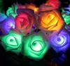 Stringhe 3M 20 Led Rose Wedding Battery String Light Eventi natalizi Decorazioni per feste Luci colorate Vacanze all'aperto