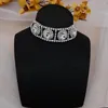 Ras du cou mode brillant strass Boulder collier court clavicule chaîne femmes luxe cristal fête de mariage bijoux cadeau