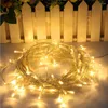 Stringhe Thrisdar 220V Outdoor Christmas LED String Light 10M 20M 30M 50M Party Holiday Ghirlanda Matrimonio Fata