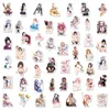 50 pcs Anime Sexy Girl graffiti Autocollants pour DIY Bagages Ordinateur Portable Planche À Roulettes Moto Vélo Autocollants