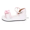 Sandals Angel Imprint Aankomst Square Heel Lolita Sweet Lovely Women Shoes Princess Summer Dress 35-46 8973