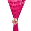 Gardin vardagsrum romantisk hängande dekorativ persika hjärtlinje lyxig bröllop/kärlek gardiner partition hushållsverktyg
