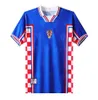 1998 г. Дом в гостях Suker Retro Boban Soccer Jerseys Vintage Classic Prosinecki Футбольная рубашка Soldo Sti Tudor Mato Bic Maillot de Foot