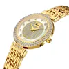 Montres-bracelets femmes montres mode haut laboratoire complet diamant or montre-bracelet pour femmes Bling décontracté Quartz dames montre horloge