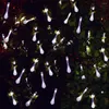 Strings 30 LED Solar Fairy Lights Powered Outdoor Water Drop String Holiday Light Christmas Patio Decoration Lighting ALUVEE