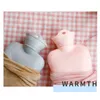 Cute Bottle Bag for Girls Plush Shoulder Hand Warmer Heat Pack Warm Belly Instant Hot Pack Winter Water Heating Pad