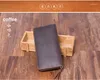 Wallets Vintage Crazy Horse Genuine Leather Wallet Men Purse Long Style Clutch Bag Male Zip Around