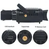 カムコーダー1080p HD赤外線デジタルナイトビジョンデバイス4xズーム双眼鏡望遠鏡屋外セキュリティキャンプハンティングカメラMon4912030
