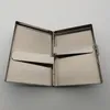 Cool Thin Style Stainless Steel Cigarette Case Holder Dry Herb Tobacco Storage Cover Box Portable Clip Innovative Protective Shell Smoking Stash Cases