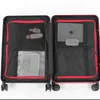 Walizki Fashion szeroka walizka na kółkach uniwersalna walizka na kółkach Silent Wheel Travel Rolling bagaż kabina na hasło