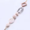 Choker Women's Acrylic Beads Necklaces Round Circle Pendants For Women Colorful Beaded Necklace Fashion Chic Jewelry