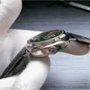 デザイナーメカニカルウォッチメンのための時計自動ムーブメントサファイアミラー44mmラバーウォッチバンドファッション防水腕面