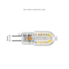 Ampoule 5W G4 lampe AC 12V 220V lumière SMD 2835 360 degrés éclairage haute transmission pour lustre en cristal décor