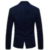 Men's Suits Men's Blazer Stylish Mens Fashion Blazers Velvet Coat Slim Formal Suit Business Jacket Corduroy Tops Weeding Work Homme