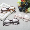 Gafas de sol Fashion Lens Clear Pearl Redonde Mujeres Reading Gafas Marco Vintage óptico Eyewear Grace Lady Diseñadora Gafas