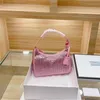 Abendtaschen Diamant Damen Umhängetasche Neue Kristall Handtaschen Sommer Mode Unterarm Geldbörsen Luxus Totes Bling Nylon Klassisch Glänzende Handtasche Reißverschlusstaschen