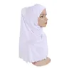 Ramadan Soft Prayer Hijab Copricapo Donna musulmana Tinta unita Scialle turbante monopezzo Foulard arabo islamico