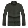 Camisas casuais masculinas xadrez 10xl 8xl 6xl Men's Checked Oxford Button-Down camisa com bolso de peito Smart Classic Contraste Slim Fit Long
