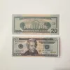 New Fake Money Banknote Party 10 20 50 100 200 US Dollar Euros Realistic Toy Bar Props Copy Currency Movie Money Faux-billets 100 PCS/PackVAK5A7OG