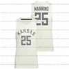 Gla A3740 Maglia personalizzata Kansas Jayhawks NCAA College Basketball Paul Pierce Danny Manning Joseph Yesufu Cam Martin Ben McLemore Bobby Pettiford Jalen