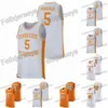 Gla Thr Tennessee Volunteers 1 Lamonte Turner 5 Almirante Schofield 24 Lucas Campbell 12 Brad Woodson 10 John Fulkerson Camiseta de baloncesto universitario