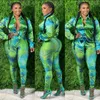Women Designers Clothes 2023 Two Piece Sets Outfits Women Casual Print Shirt and Legging Pants Set Easy Suit