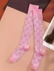 Tasarımcı Kadınlar Erkek Çorap Lüks Mektup G Sock Moda Kıdemli Sokaklar Konforlu Diz Bacak Çorap Top Çoraplar