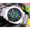 Lyxklockor för herrmekanisk klocka Swiss Automatisk rörelse Sapphire Mirror Storlek 44mm 13mm 904 Steel Watchband Brand Italy Sport Arvatches Q08B