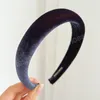 Fashion Femme's Hoop Couple Soft Couleur Sponge Hairband pour les coiffures d'automne adultes Accessoires de cheveux d'automne