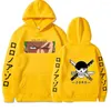 Men's Hoodies 2022 Funny Anime Roronoa Zoro 남성 여성 긴 소매 운동복 Bluzy 힙합 탑 의류