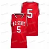 Gla MitNess NC State Wolfpack 2022 College Basketball Reverse Retro Jersey NCAA Cam Hayes Terquavion Smith Jericole Hellems Casey Morsell Alex Nunnally