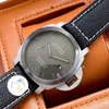 PANERIWATCH PANERAII 고품질 시계 디자이너 깨끗한 공장 시계 남성용 기계식 자동 사파이어 미러 47mm 13mm 카우 히드 웨이브 밴드 SP.