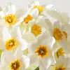 Decorative Flowers Living Room Wreath Wedding Artificial Plant Narcissus Daffodil Fake Home Decoration