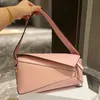 Çanta tote yarım ay fermuar Flap moda hakiki deri 8 renk mor gök mavisi mini çanta tasarımcısı çanta şimdi pembe kirpi bulmaca hobo çantalar A510U95X37 A510S21X88