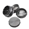 Smoke Accessory Aircraft Aluminum Grinder 4 Piece 50MM Metal Smoking Herb Grinders Classic Style Tobacco Grinder Pocket Size Can Customize Own Logo