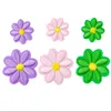 Nozioni Patch ricamate a fiori con margherite colorate Toppe da cucire o termoadesive Appliqué per vestiti, pantaloni, cappelli, jeans, zaini