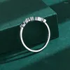 Кластерные кольца 2022 Классическая нерегулярная звезда для женщин регулируемый дизайн открытия